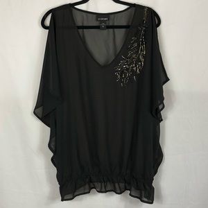 Lane Bryant Tops - lane Bryant | Sheer Blouse Lane Bryant Tops - lane Bryant | Sheer Blouse